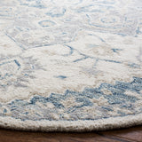 Safavieh Micro Loop Mlp503L Ivory/Navy Rug.