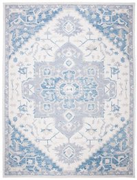 Safavieh Micro-Loop Mlp503L Ivory/Navy Area Rug