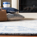 Safavieh Micro-Loop Mlp503M Blue/Ivory Rugs.