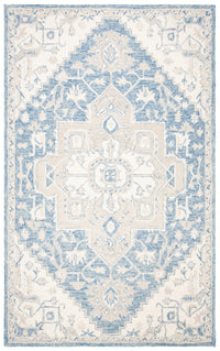 Safavieh Micro-Loop Mlp503M Blue/Ivory Area Rug