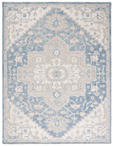 Safavieh Micro-Loop Mlp503M Blue/Ivory Rugs.