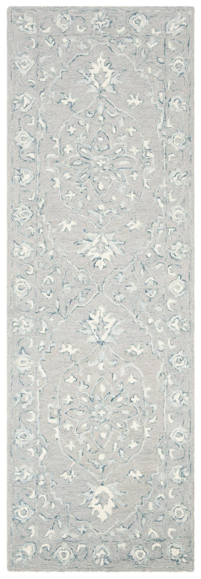 Safavieh Micro-Loop Mlp504F Light Grey/Ivory Rugs.