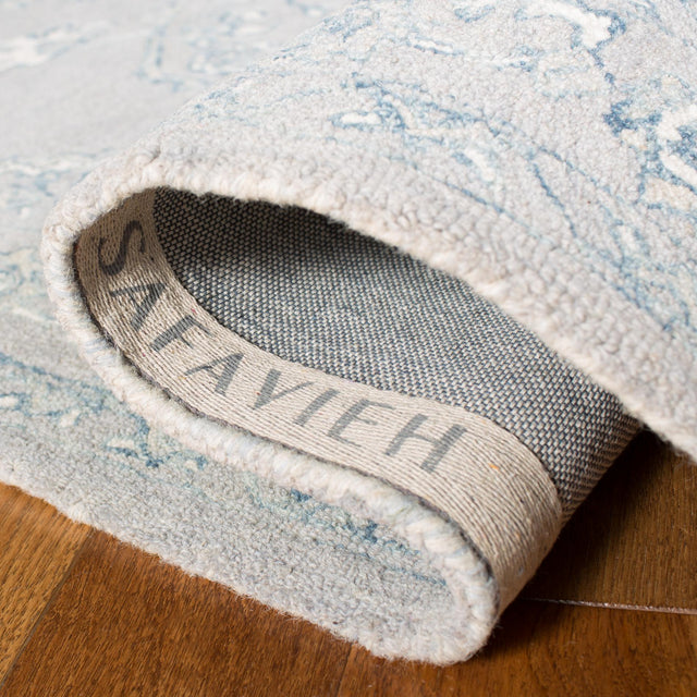 Safavieh Micro-Loop Mlp504F Light Grey/Ivory Rugs.