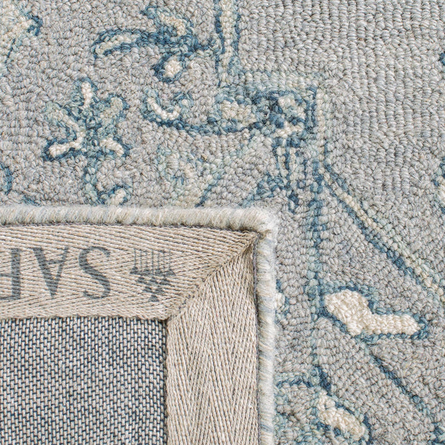 Safavieh Micro-Loop Mlp504F Light Grey/Ivory Rugs.