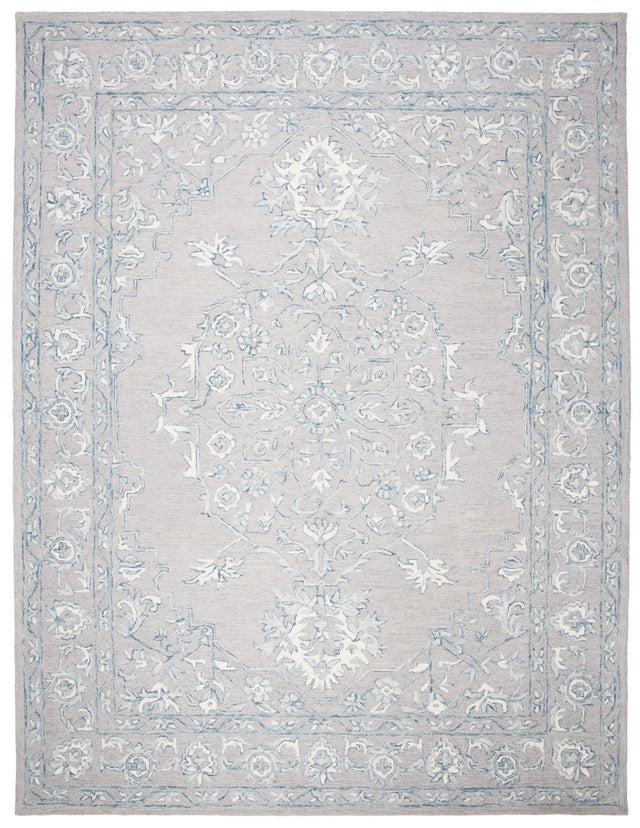 Safavieh Micro-Loop Mlp504F Light Grey/Ivory Rugs.