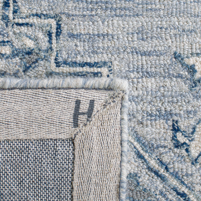 Safavieh Micro-Loop Mlp504M Light Blue/Ivory Rugs.