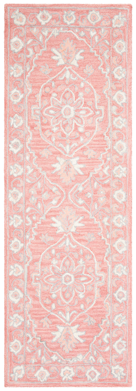 Safavieh Micro-Loop Mlp504U Pink/Ivory Area Rug