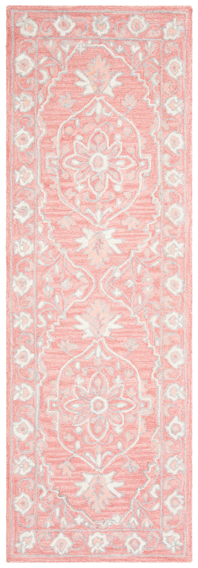 Safavieh Micro-Loop Mlp504U Pink/Ivory Rugs.
