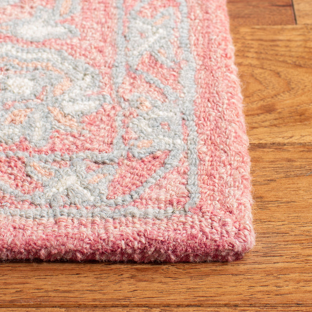 Safavieh Micro-Loop Mlp504U Pink/Ivory Rugs.