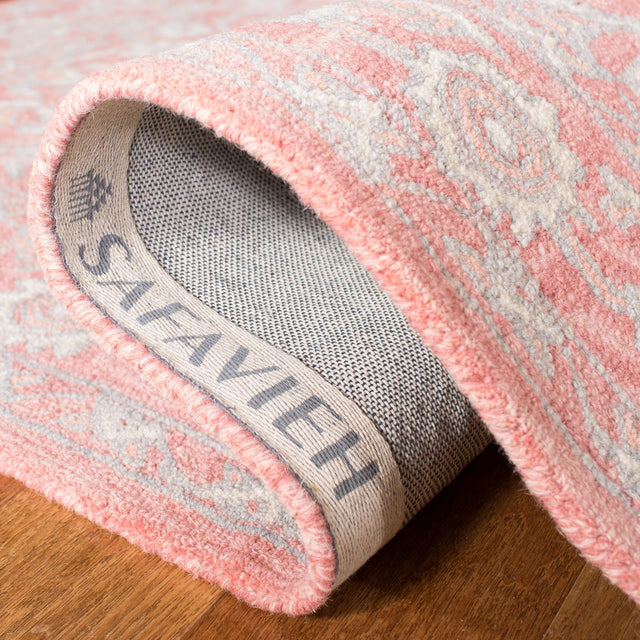 Safavieh Micro-Loop Mlp504U Pink/Ivory Rugs.