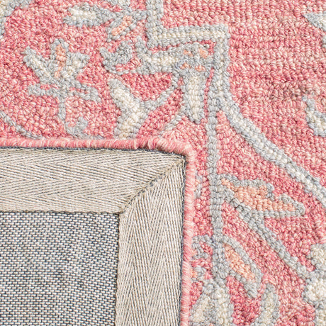 Safavieh Micro-Loop Mlp504U Pink/Ivory Area Rug