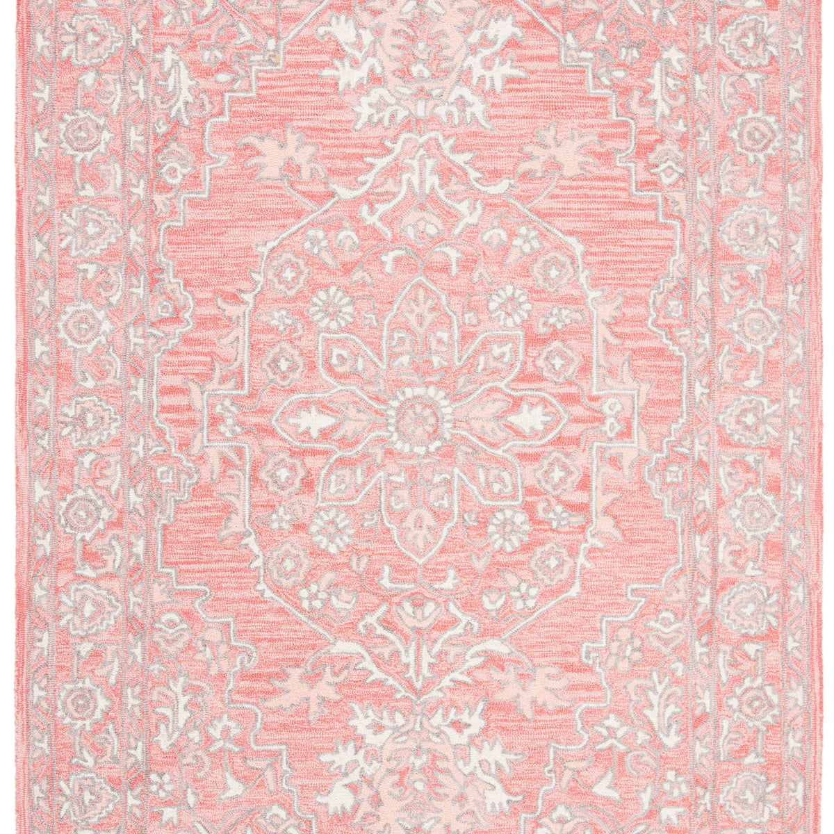 Safavieh Micro-Loop Mlp504U Pink/Ivory Rugs - Safavieh – BuyAreaRugs.com