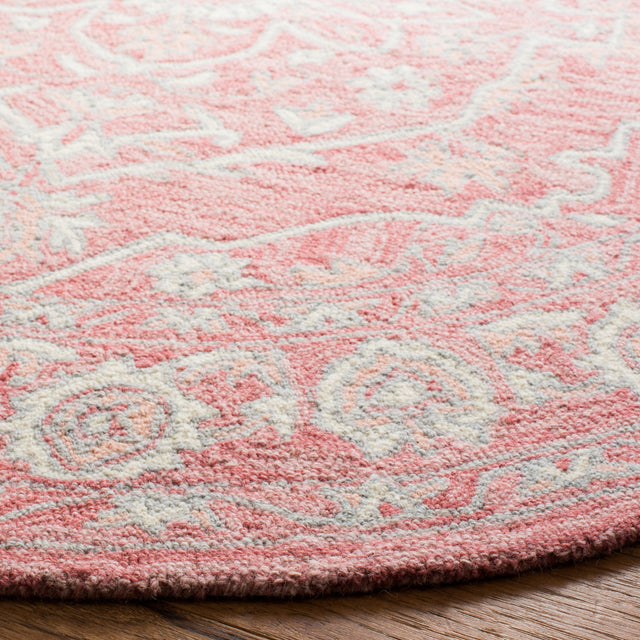 Safavieh Micro-Loop Mlp504U Pink/Ivory Rugs.