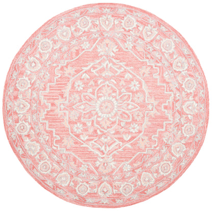 Safavieh Micro-Loop Mlp504U Pink/Ivory Area Rug