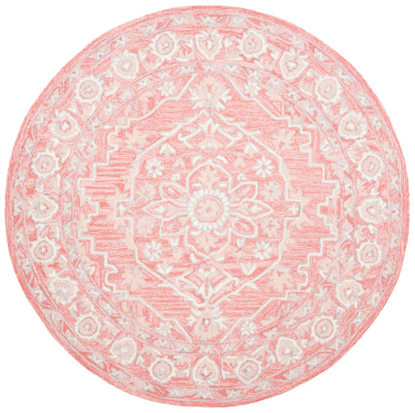 Safavieh Micro-Loop Mlp504U Pink/Ivory Area Rug