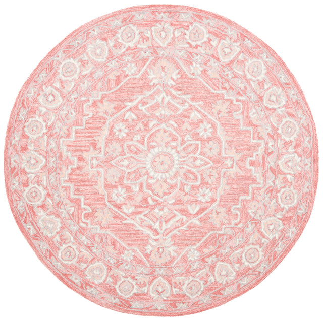 Safavieh Micro-Loop Mlp504U Pink/Ivory Rugs.