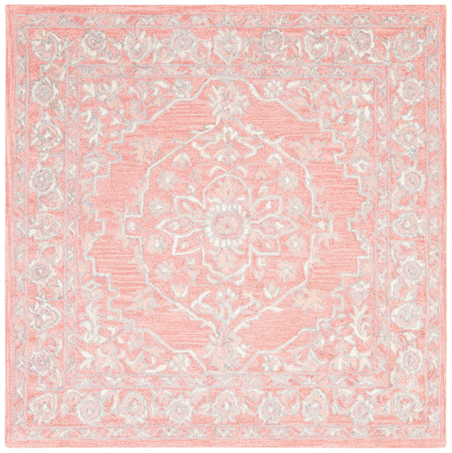 Safavieh Micro-Loop Mlp504U Pink/Ivory Rugs.