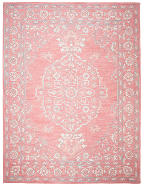 Safavieh Micro-Loop Mlp504U Pink/Ivory Area Rug