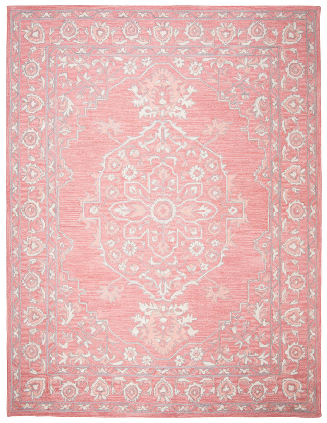 Safavieh Micro-Loop Mlp504U Pink/Ivory Rugs.