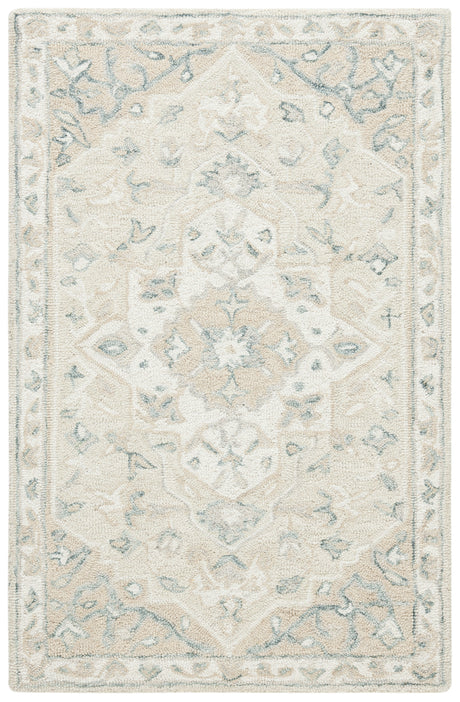 Safavieh Micro-Loop Mlp505B Beige/Ivory Area Rug