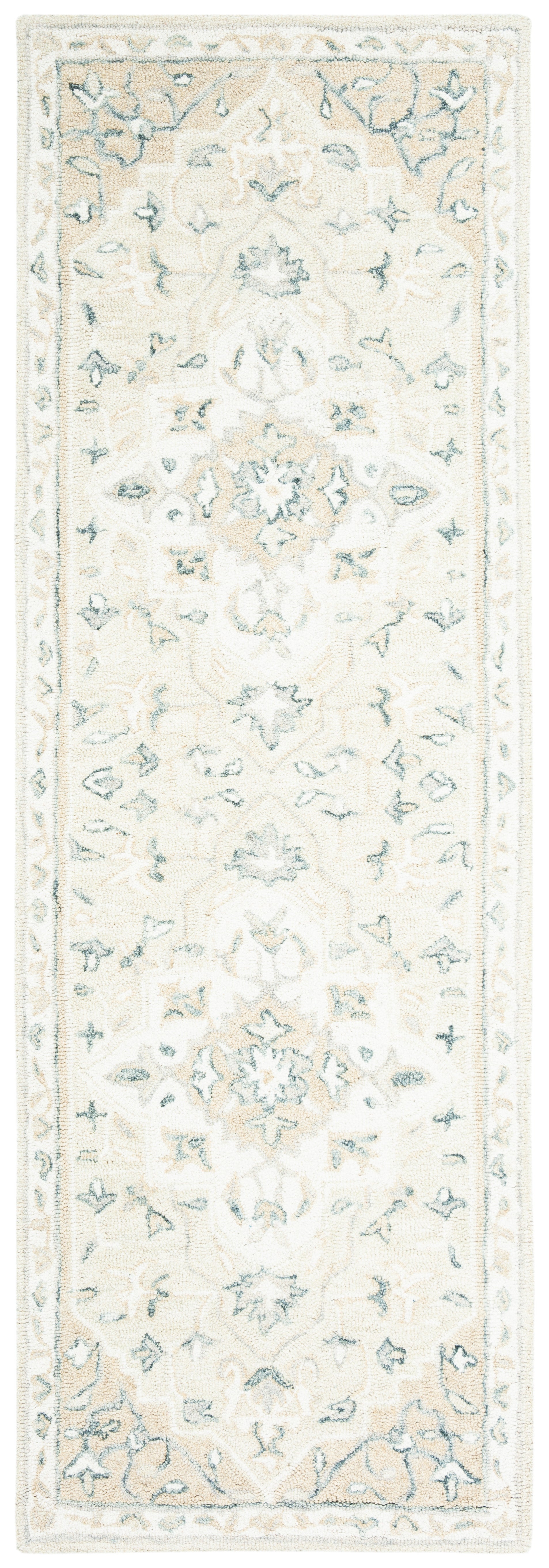 Safavieh Micro-Loop Mlp505B Beige/Ivory Area Rug