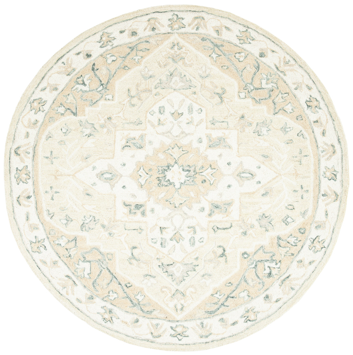 Safavieh Micro-Loop Mlp505B Beige/Ivory Rugs.