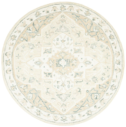 Safavieh Micro-Loop Mlp505B Beige/Ivory Area Rug