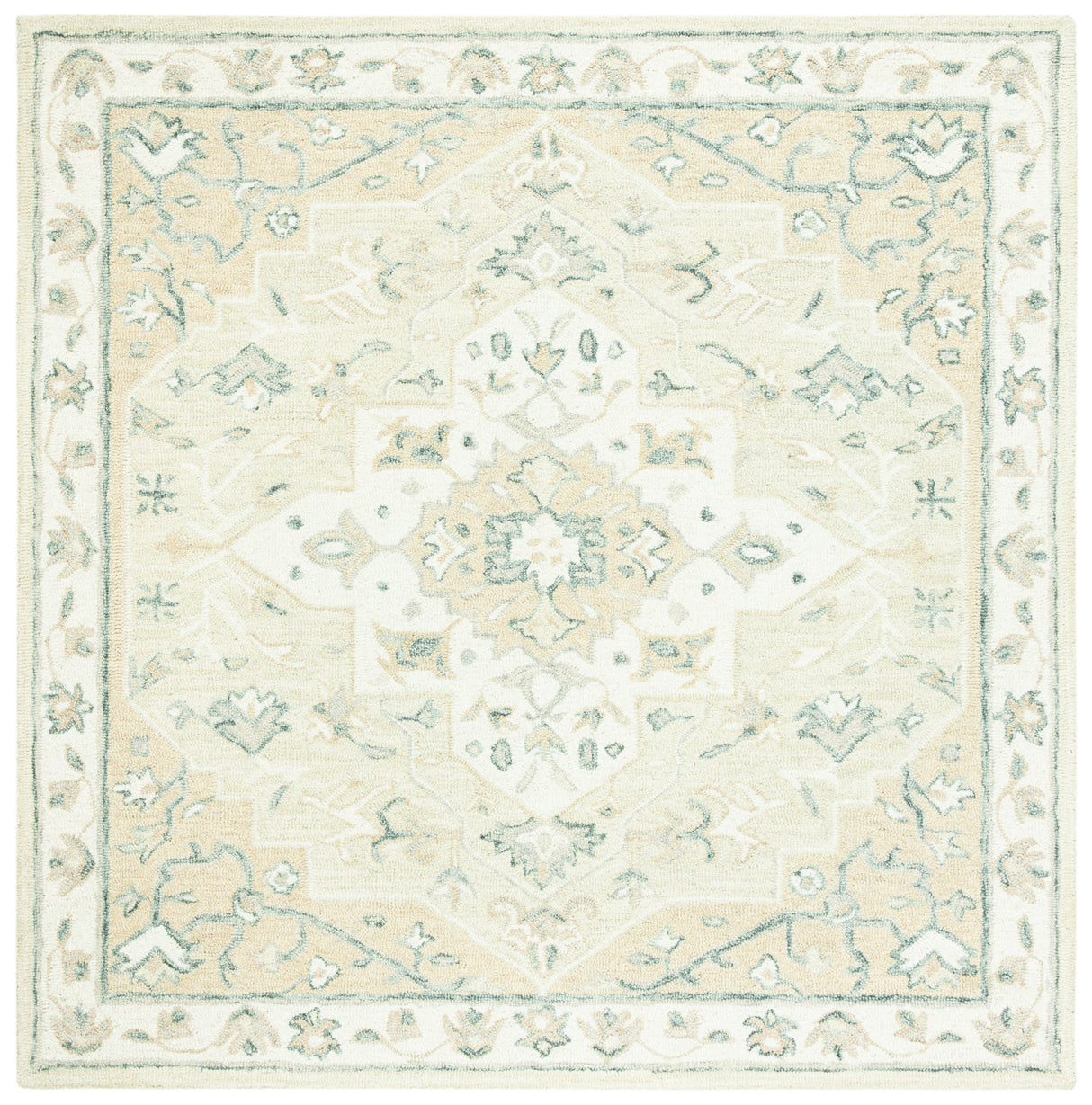 Safavieh Micro-Loop Mlp505B Beige/Ivory Rugs.