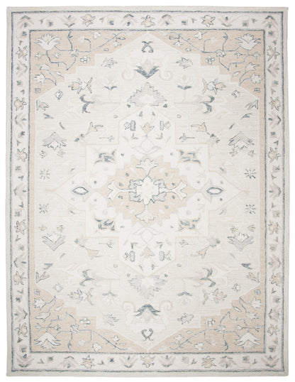 Safavieh Micro-Loop Mlp505B Beige/Ivory Area Rug