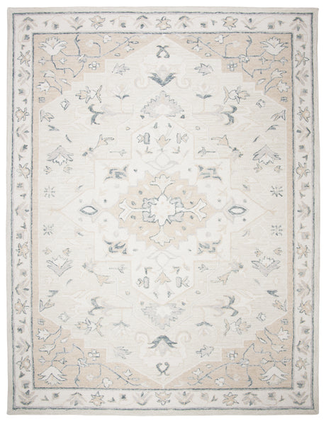 Safavieh Micro-Loop Mlp505B Beige/Ivory Area Rug