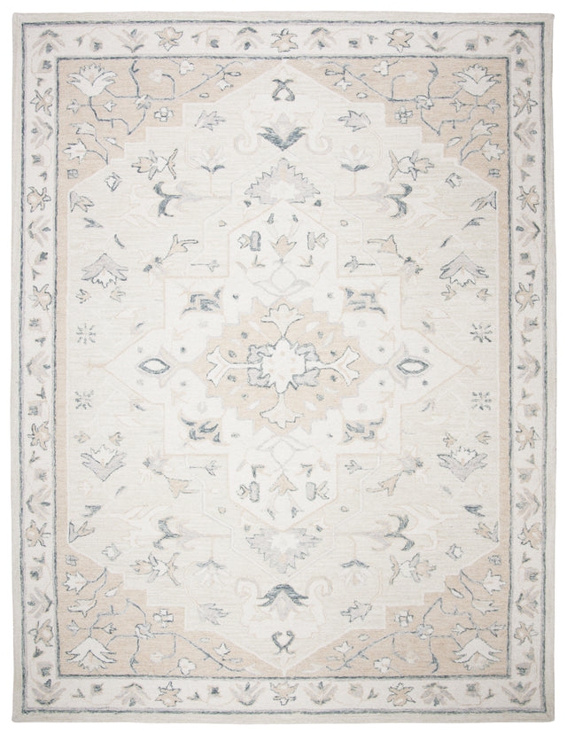 Safavieh Micro-Loop Mlp505B Beige/Ivory Rugs.