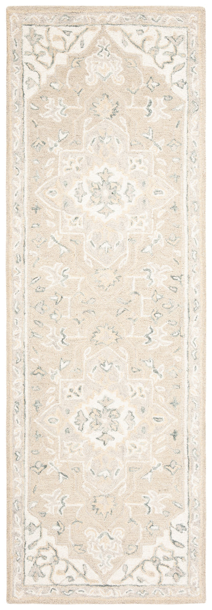 Safavieh Micro-Loop Mlp505F Light Grey/Ivory Area Rug