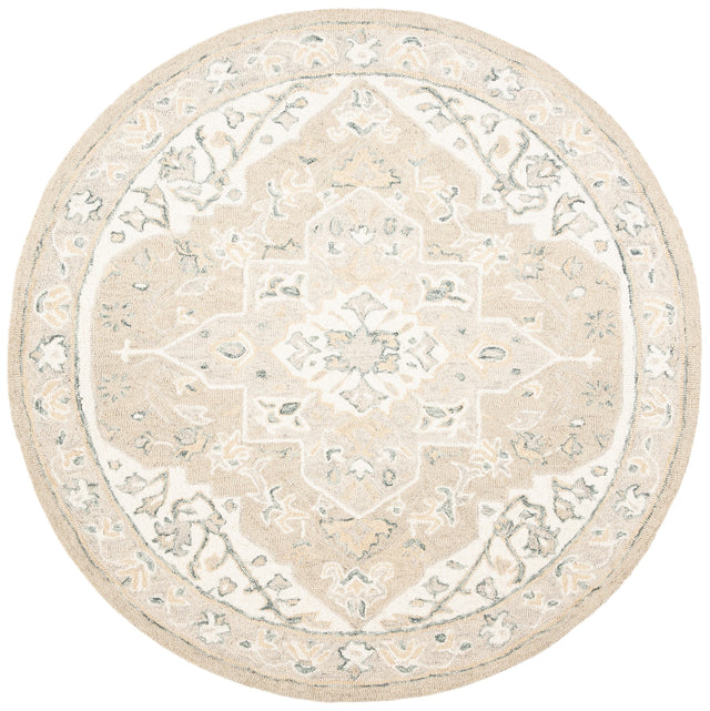 Safavieh Micro-Loop Mlp505F Light Grey/Ivory Rugs.