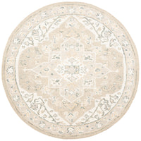 Safavieh Micro-Loop Mlp505F Light Grey/Ivory Area Rug