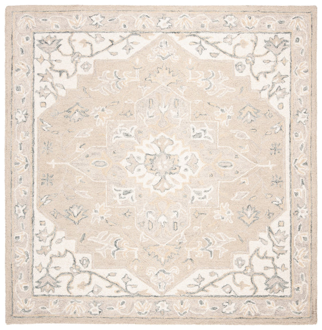 Safavieh Micro-Loop Mlp505F Light Grey/Ivory Rugs.