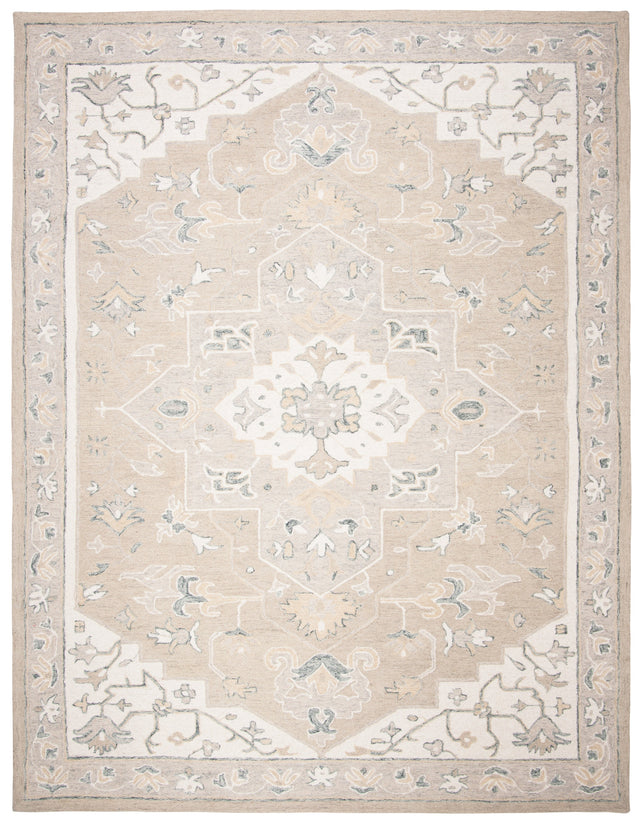 Safavieh Micro-Loop Mlp505F Light Grey/Ivory Rugs.