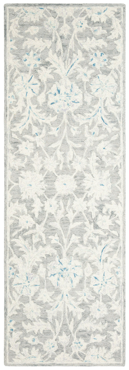 Safavieh Micro-Loop Mlp506F Grey/Ivory Area Rug