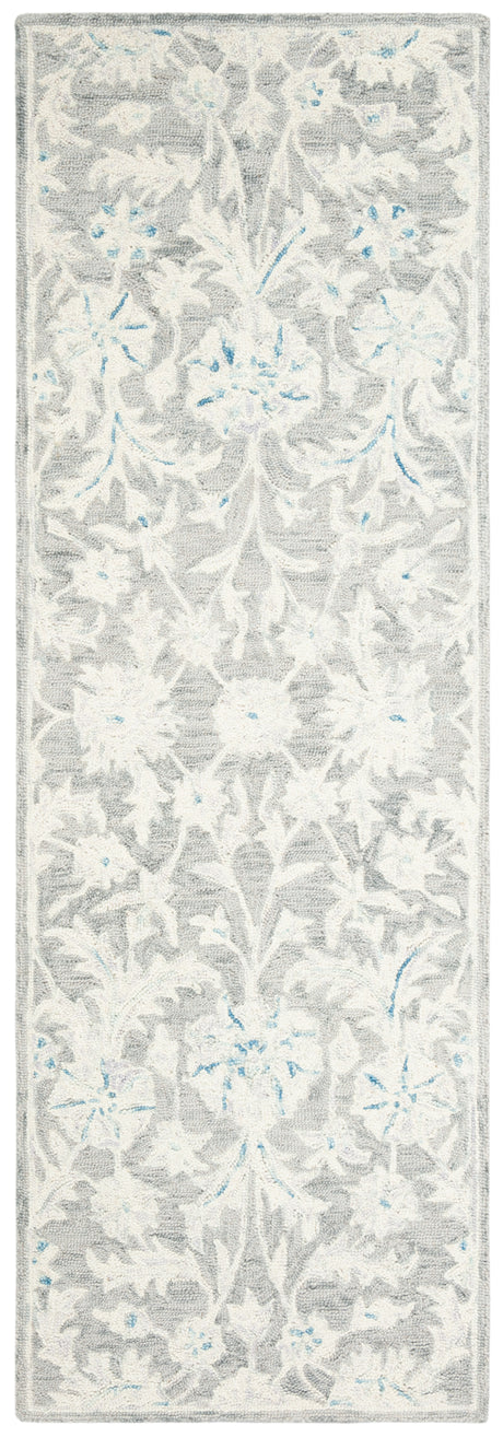 Safavieh Micro-Loop Mlp506F Grey/Ivory Rugs.