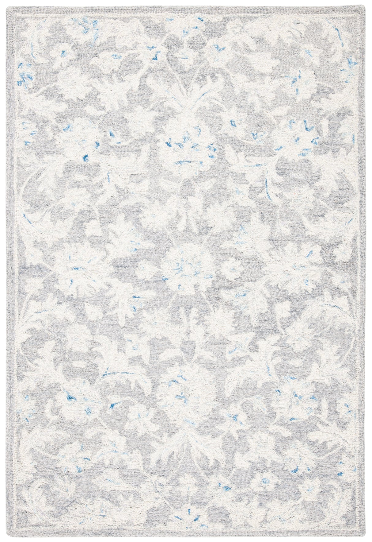 Safavieh Micro-Loop Mlp506F Grey/Ivory Rugs.