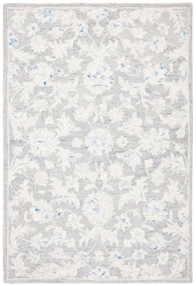 Safavieh Micro-Loop Mlp506F Grey/Ivory Rugs.