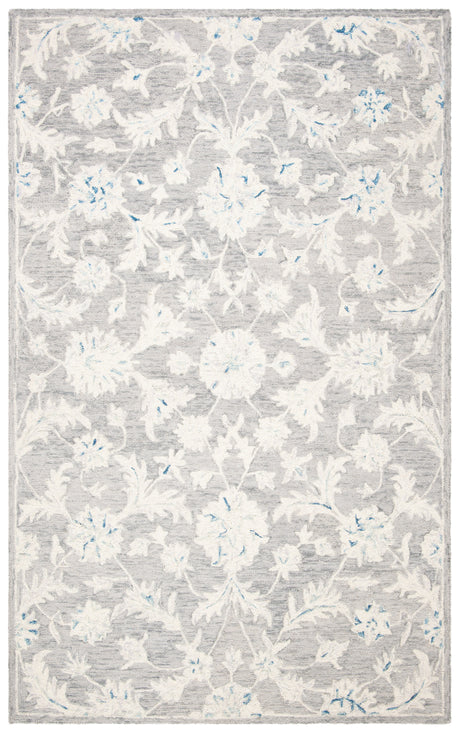 Safavieh Micro-Loop Mlp506F Grey/Ivory Rugs.