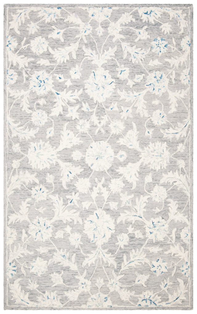 Safavieh Micro-Loop Mlp506F Grey/Ivory Rugs.