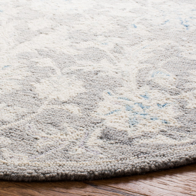 Safavieh Micro-Loop Mlp506F Grey/Ivory Rugs.