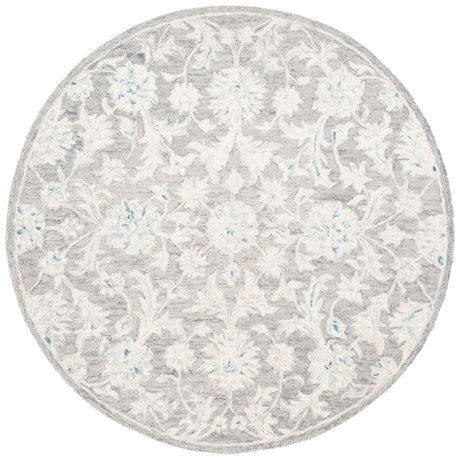 Safavieh Micro-Loop Mlp506F Grey/Ivory Rugs.