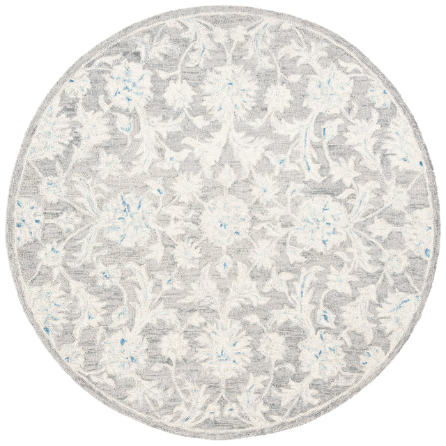 Safavieh Micro-Loop Mlp506F Grey/Ivory Rugs.