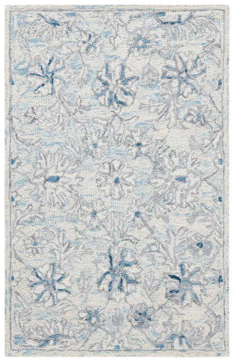 Safavieh Micro-Loop Mlp506M Light Blue/Ivory Area Rug