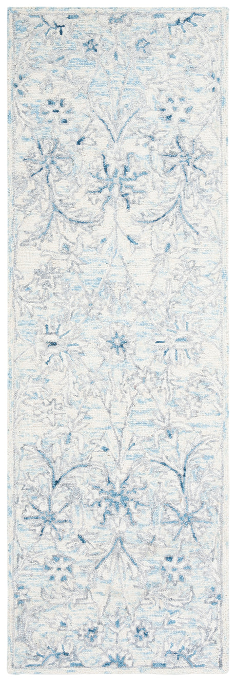 Safavieh Micro-Loop Mlp506M Light Blue/Ivory Area Rug