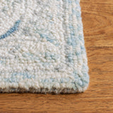 Safavieh Micro-Loop Mlp506M Light Blue/Ivory Rugs.