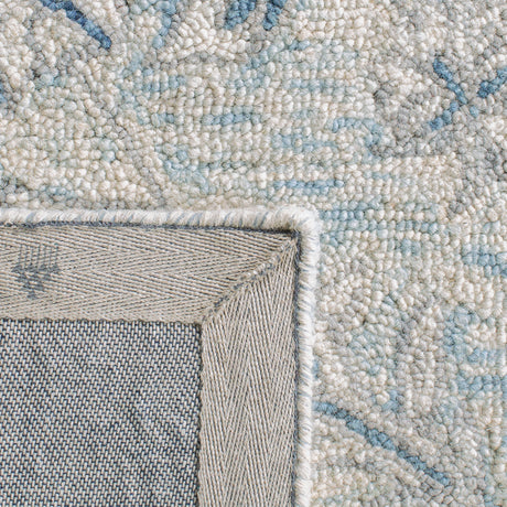 Safavieh Micro-Loop Mlp506M Light Blue/Ivory Area Rug