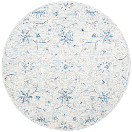 Safavieh Micro-Loop Mlp506M Light Blue/Ivory Area Rug